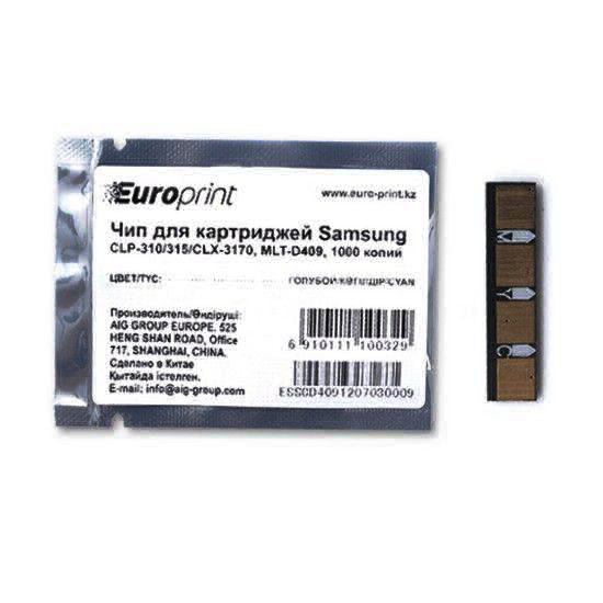Чип Europrint Samsung MLT-D409C синий купить,NaN