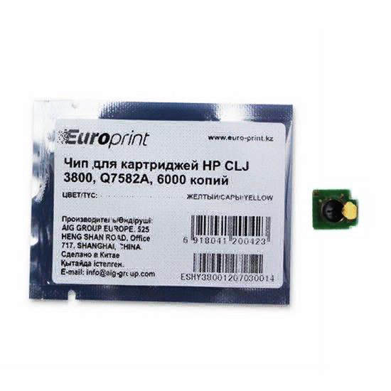 Чип Europrint HP Q7582A желтый купить,NaN