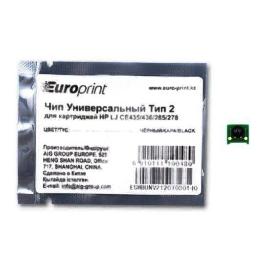 Чип Europrint HP Универсальный Тип 2 черный купить,NaN