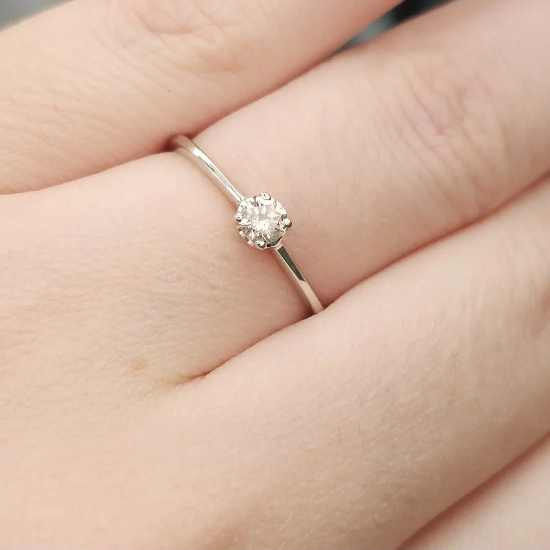 Кольцо Deimantas 107988352 17,5р 1,16гр 0,154ct. купить,NaN