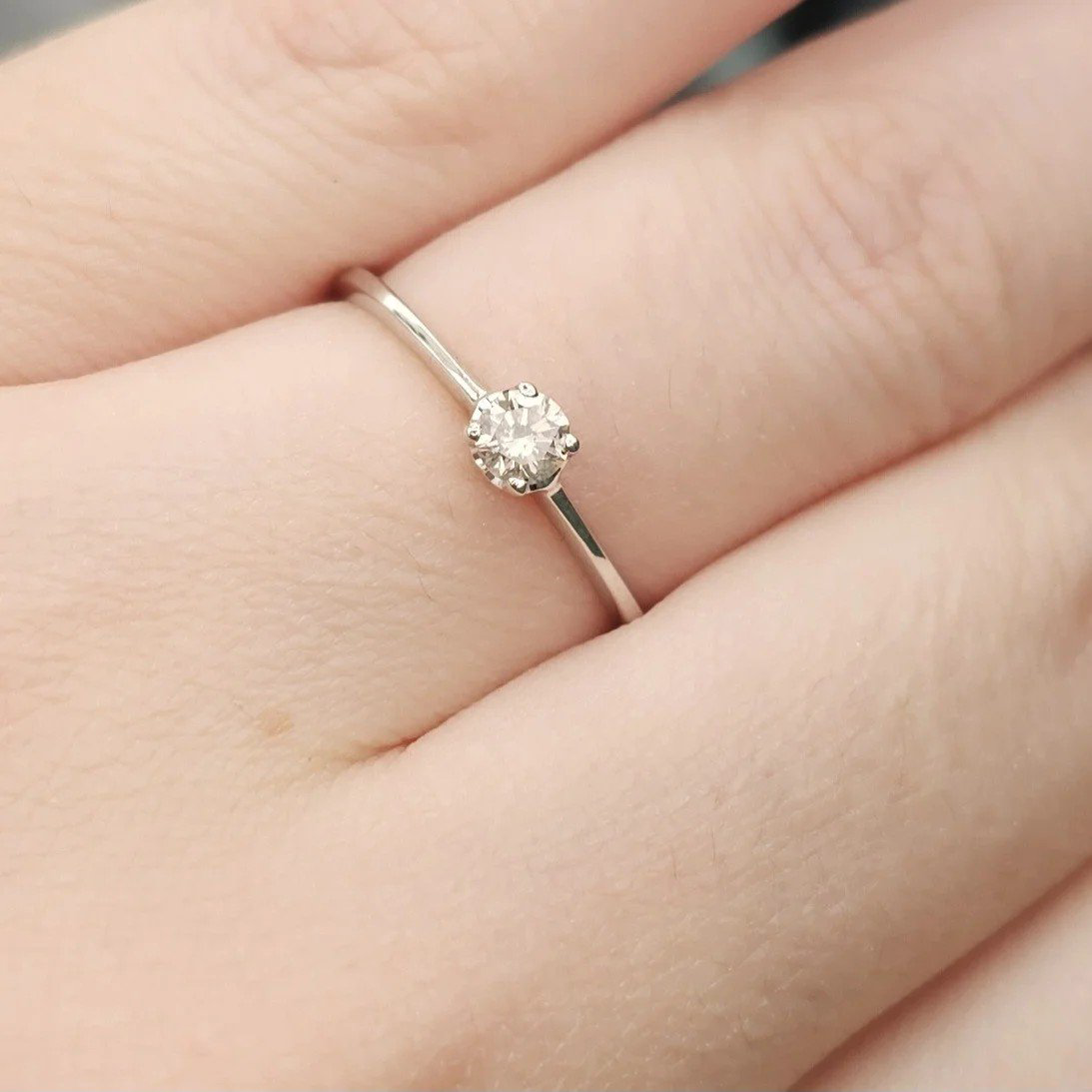 Кольцо Deimantas 107988352 17,5р 1,16гр 0,154ct. купить,NaN