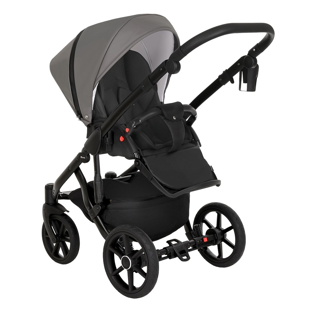Коляска 2в1 Pituso Moon Кожа Grey купить,NaN