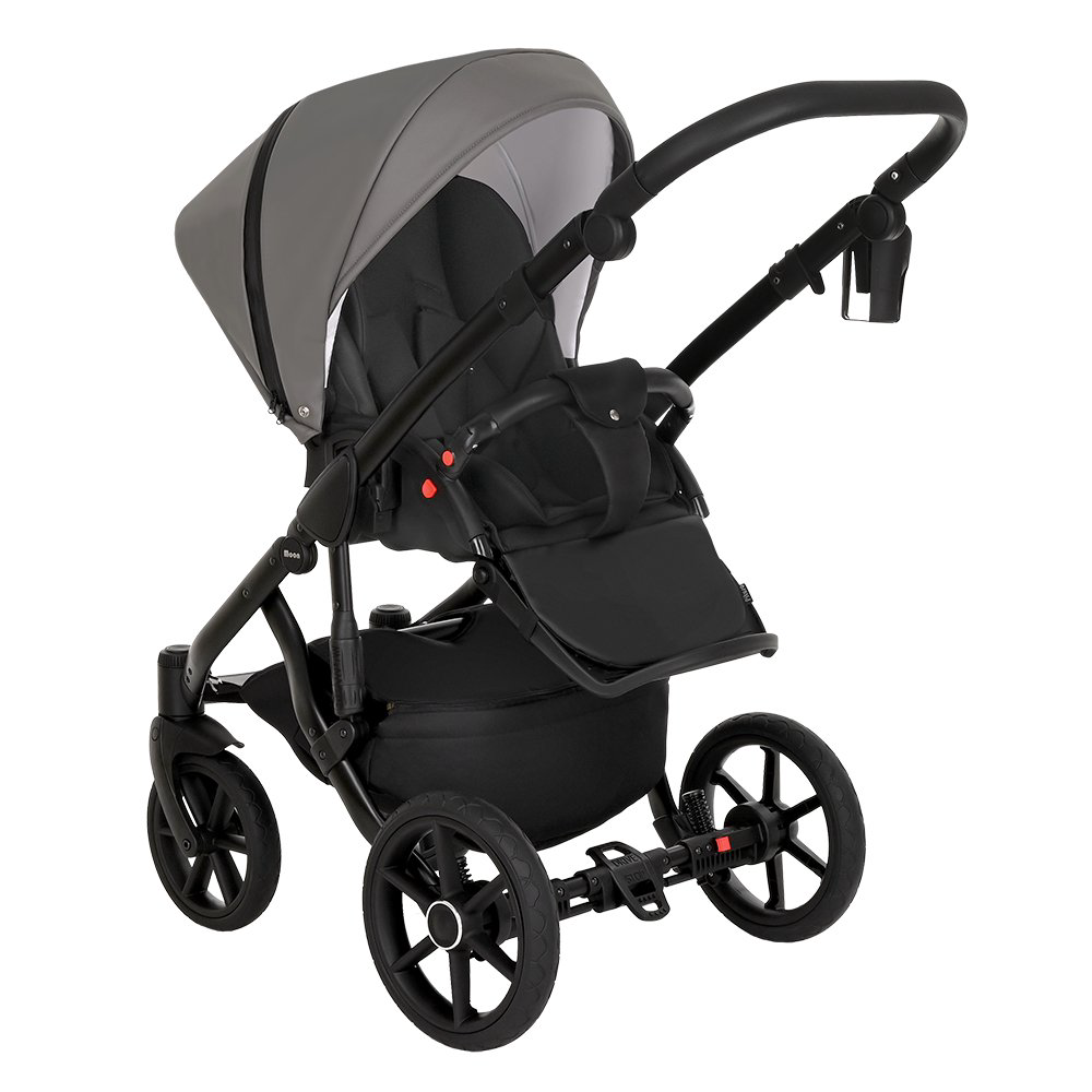 Коляска 2в1 Pituso Moon Кожа Grey купить,NaN