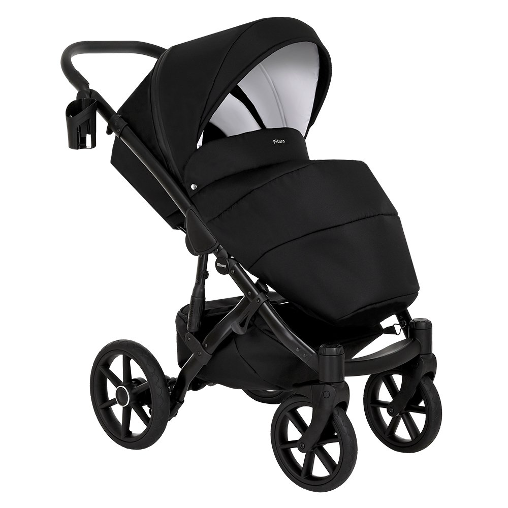 Коляска 2в1 Pituso Moon Black купить,NaN