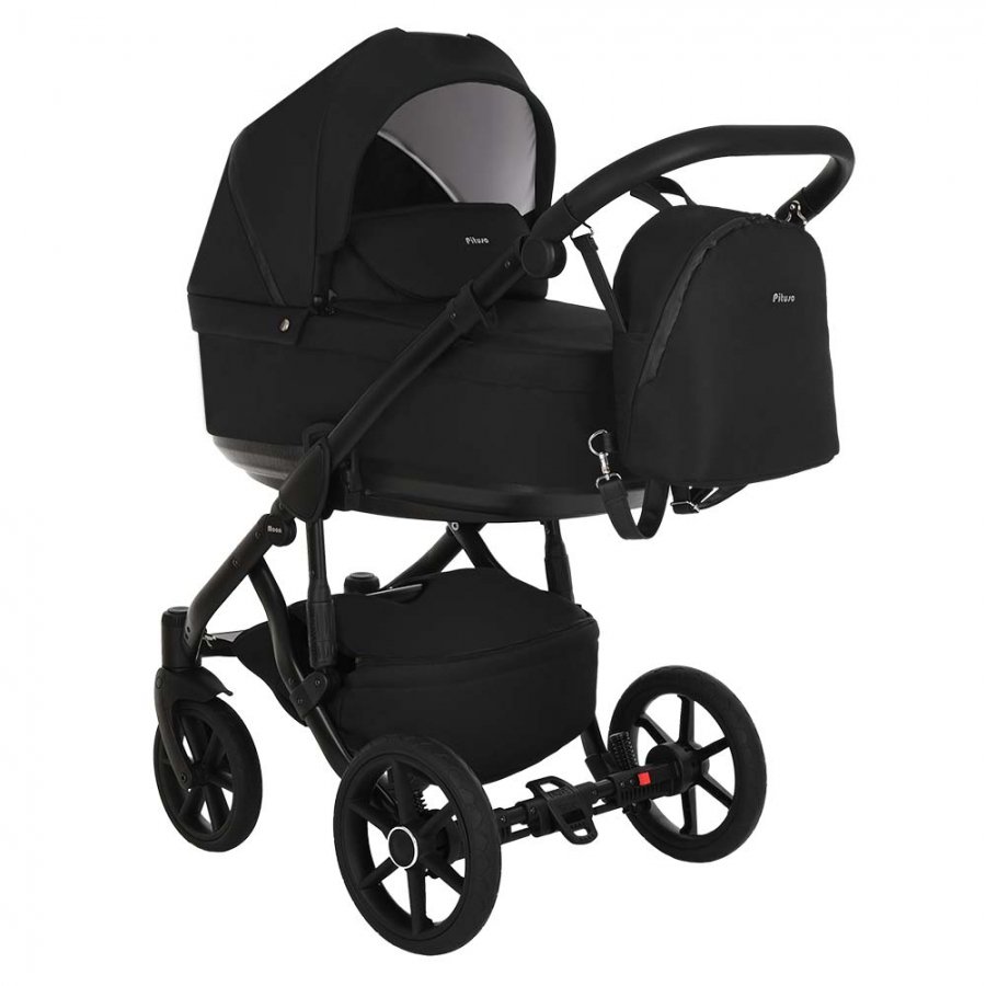 Коляска 2в1 Pituso Moon Black купить,NaN