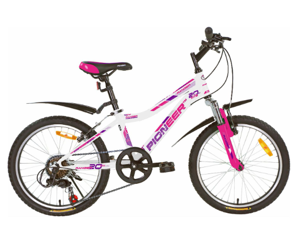 Велосипед Pioneer Ranger 20" 11 бело-розовый купить,NaN