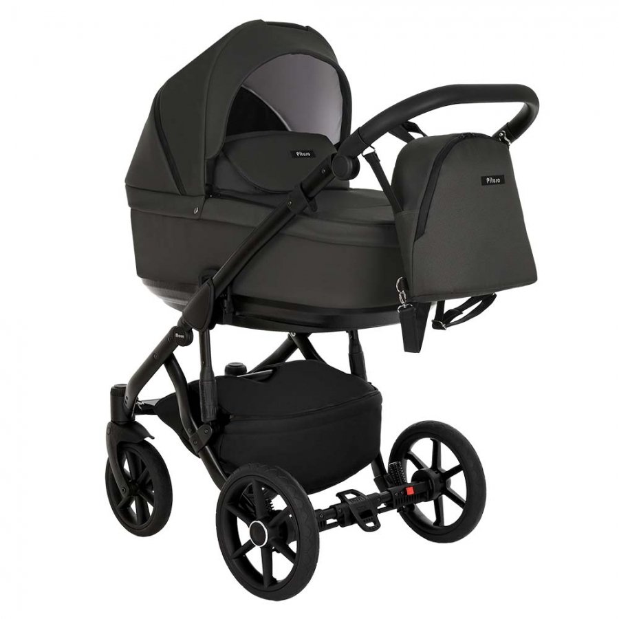 Коляска 2в1 Pituso Moon Dark Grey купить,NaN