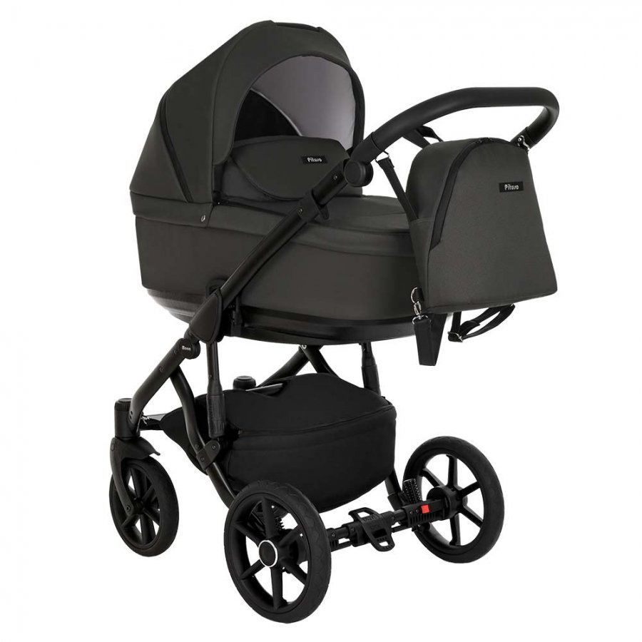 Коляска 2в1 Pituso Moon Dark Grey купить,NaN
