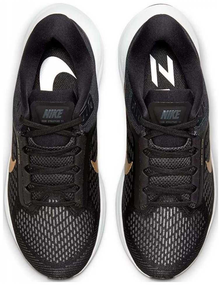 Кроссовки Nike Air Zoom Structure 24 черный купить,NaN