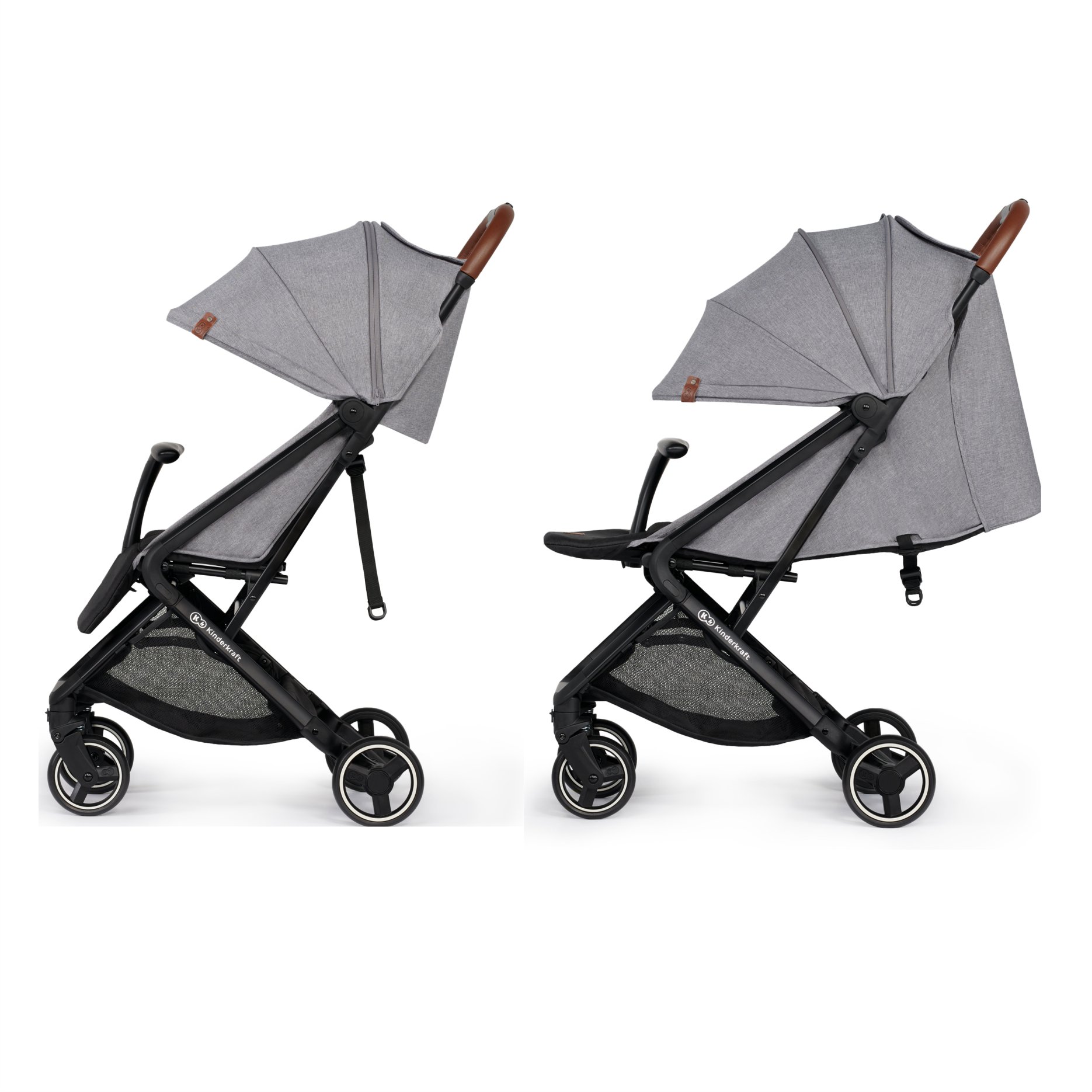 Коляска прогулочная Kinderkraft Nubi Grey купить,NaN