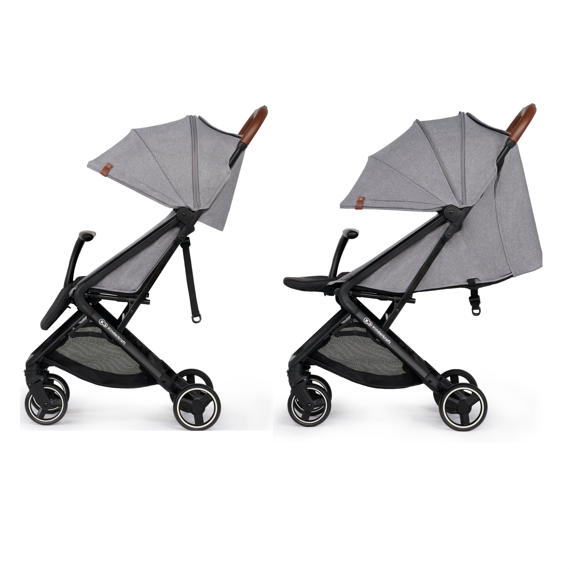 Коляска прогулочная Kinderkraft Nubi Grey купить,NaN