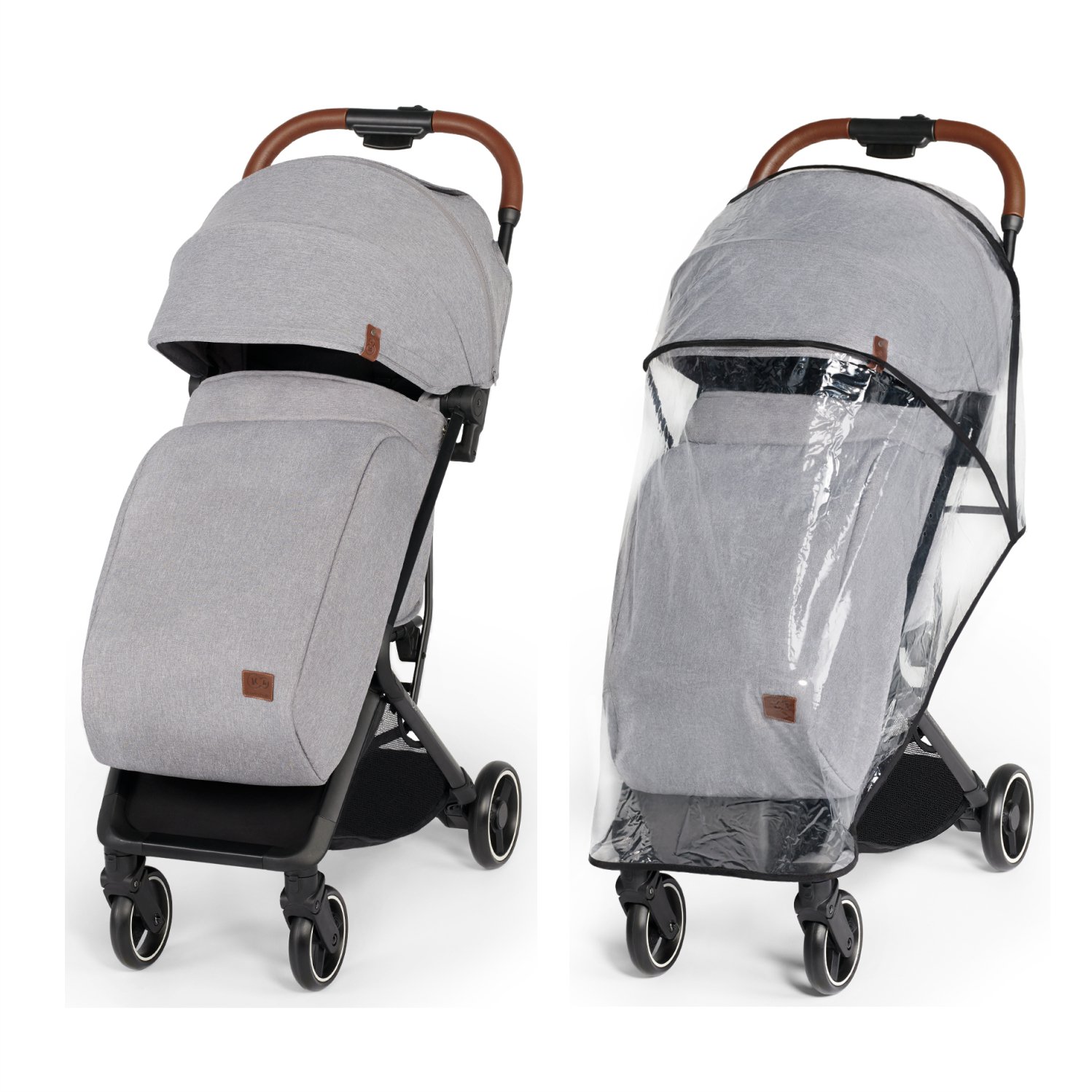 Коляска прогулочная Kinderkraft Nubi Grey купить,NaN