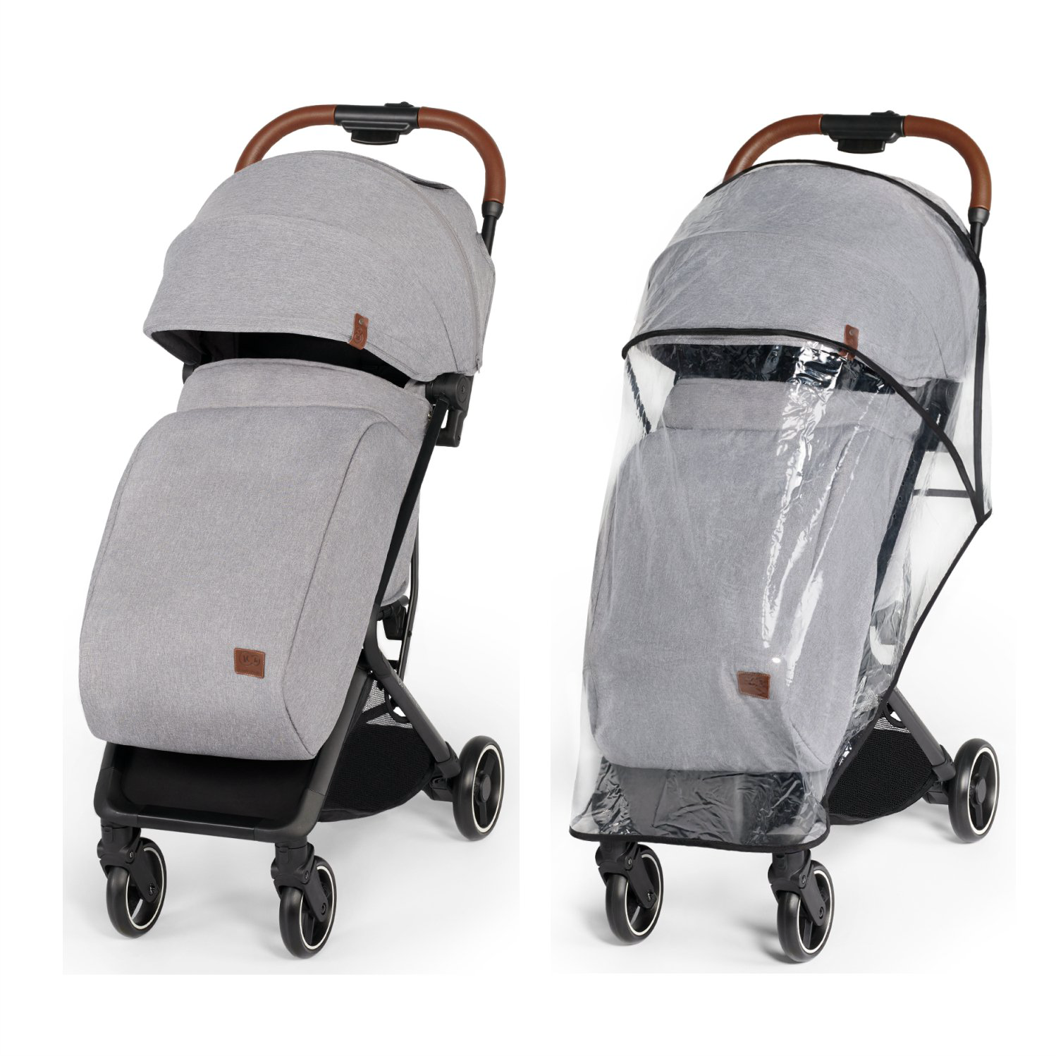 Коляска прогулочная Kinderkraft Nubi Grey купить,NaN