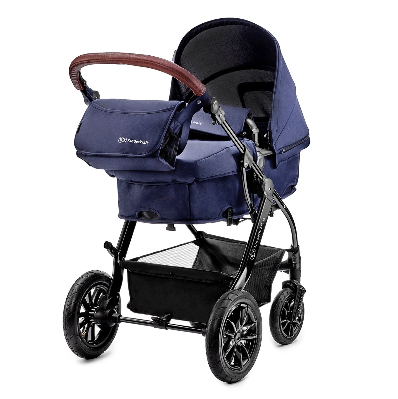 Коляска 3в1 Kinderkraft MOOV Nowy Fotelik Navy купить,NaN