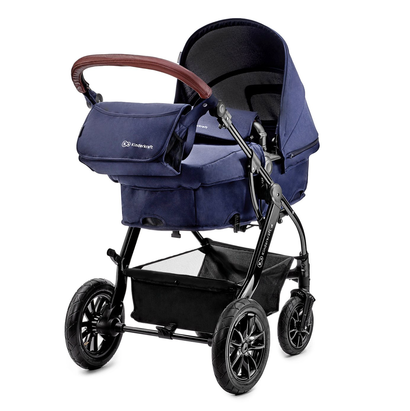 Коляска 3в1 Kinderkraft MOOV Nowy Fotelik Navy купить,NaN