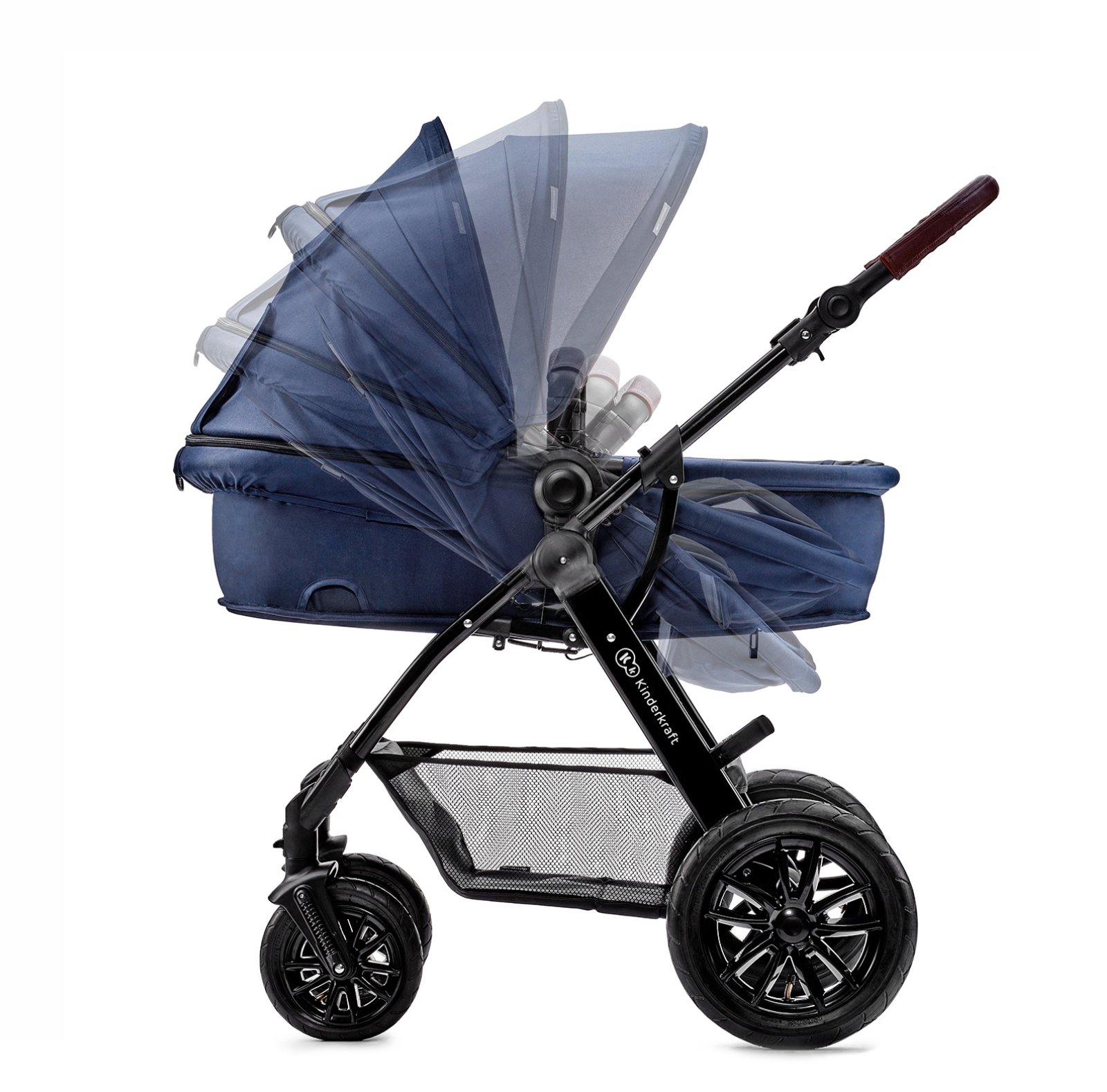 Коляска 3в1 Kinderkraft MOOV Nowy Fotelik Navy купить,NaN