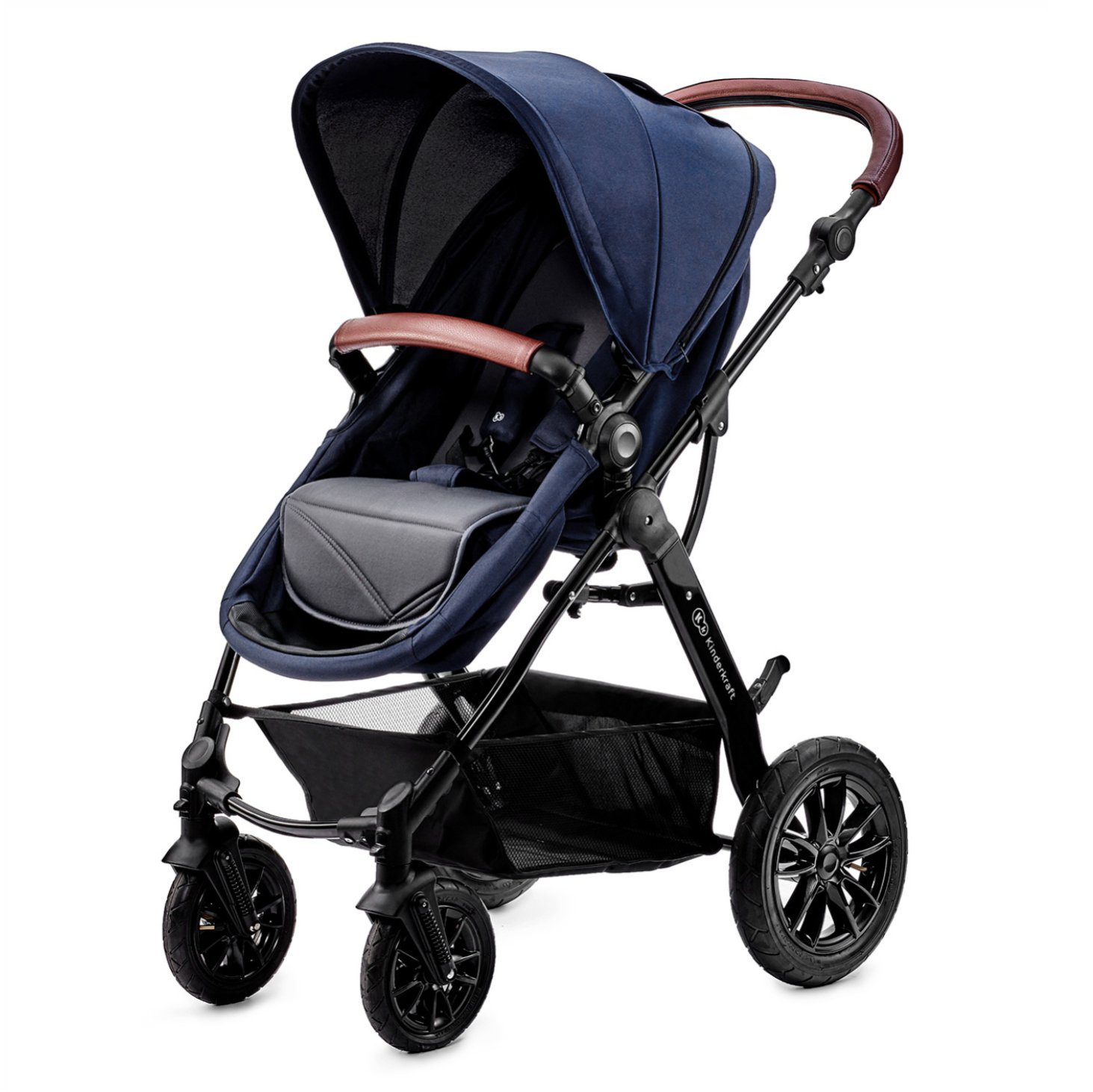 Коляска 3в1 Kinderkraft MOOV Nowy Fotelik Navy купить,NaN