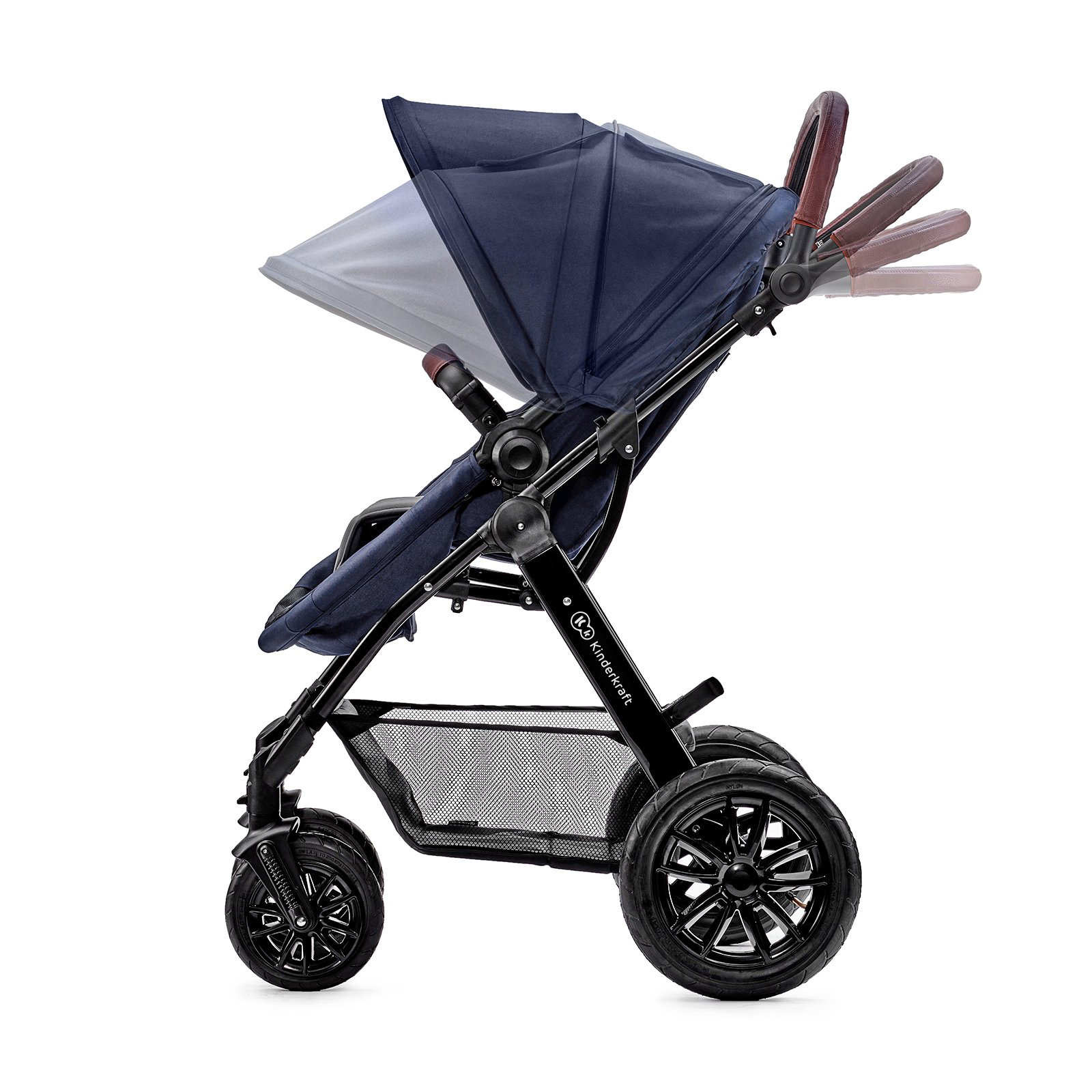 Коляска 3в1 Kinderkraft MOOV Nowy Fotelik Navy купить,NaN