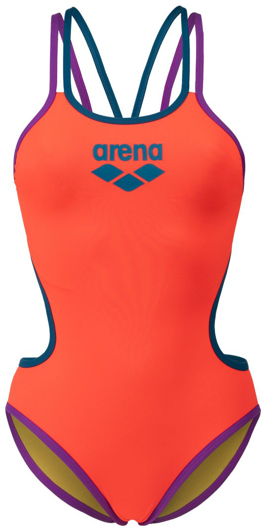 Купальник слитный ARENA коралловый купить,NaN