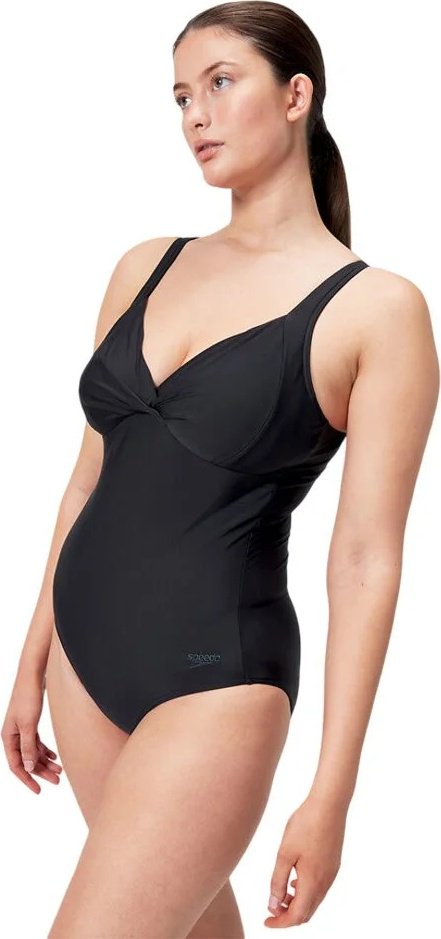 Купальник слитный Speedo черный купить,33900