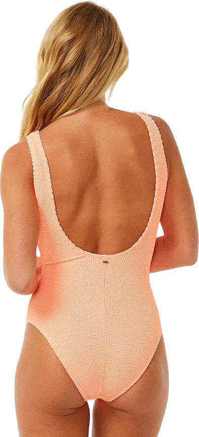 Купальник слитный Rip Curl коралловый купить,NaN