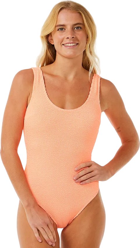 Купальник слитный Rip Curl коралловый купить,NaN