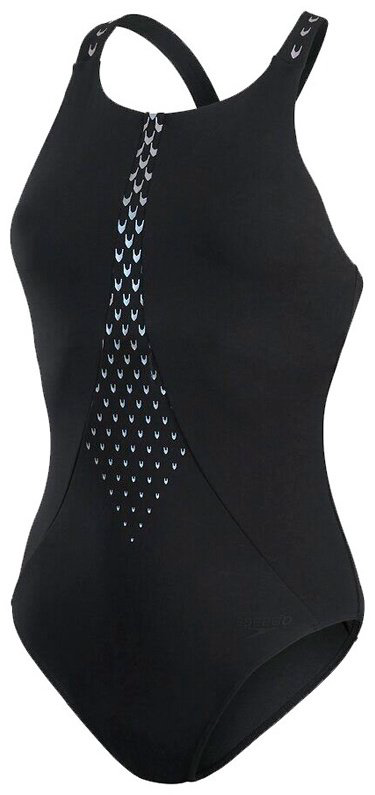 Купальник слитный Speedo черный купить,NaN