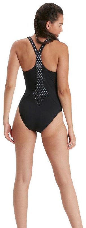 Купальник слитный Speedo черный купить,NaN