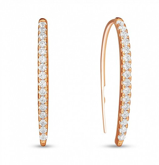 Серьги Лукас E01-Z-59545-Z 1,48гр. купить,135000