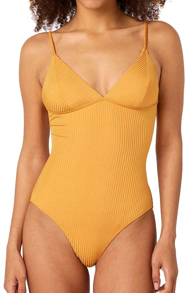 Купальник слитный Rip Curl желтый купить,NaN