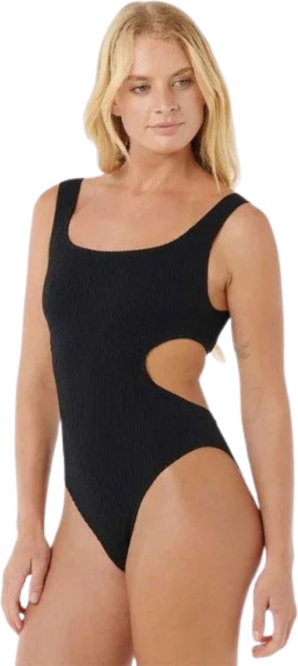 Купальник слитный Rip Curl черный купить,34900