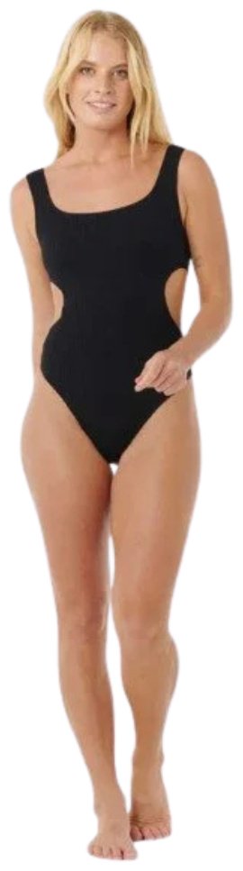Купальник слитный Rip Curl черный купить,34900