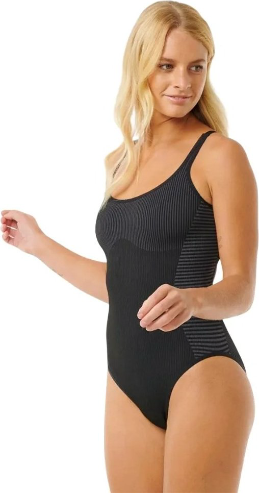 Купальник слитный Rip Curl черный купить,39900