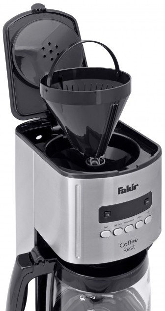 Кофеварка Fakir Hausgeräte Coffee Rest серебристая купить,NaN