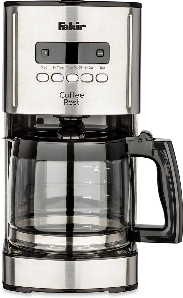 Кофеварка Fakir Hausgeräte Coffee Rest серебристая купить,NaN