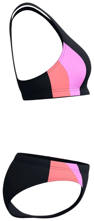Купальник раздельный Speedo черный, фиолетовый купить,NaN