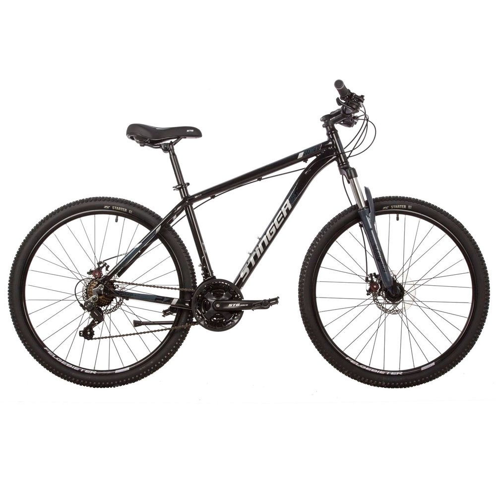 Велосипед Stinger Element STD 27.5 2022 16 27AHD.ELEMSTD.BK2 черный купить,NaN