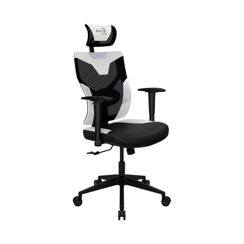 Игровое кресло Aerocool Guardian-Azure черно-белое купить,NaN
