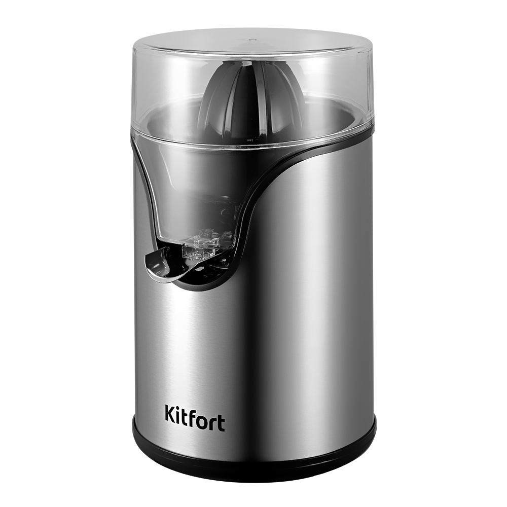 Соковыжималка Kitfort КТ-1119 серебристая