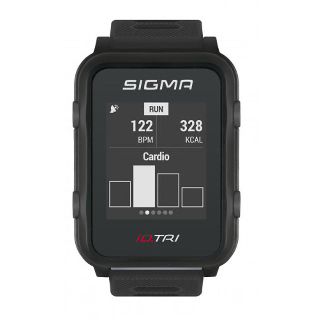 Спортивные часы Sigma Id. Tri 24200 Black