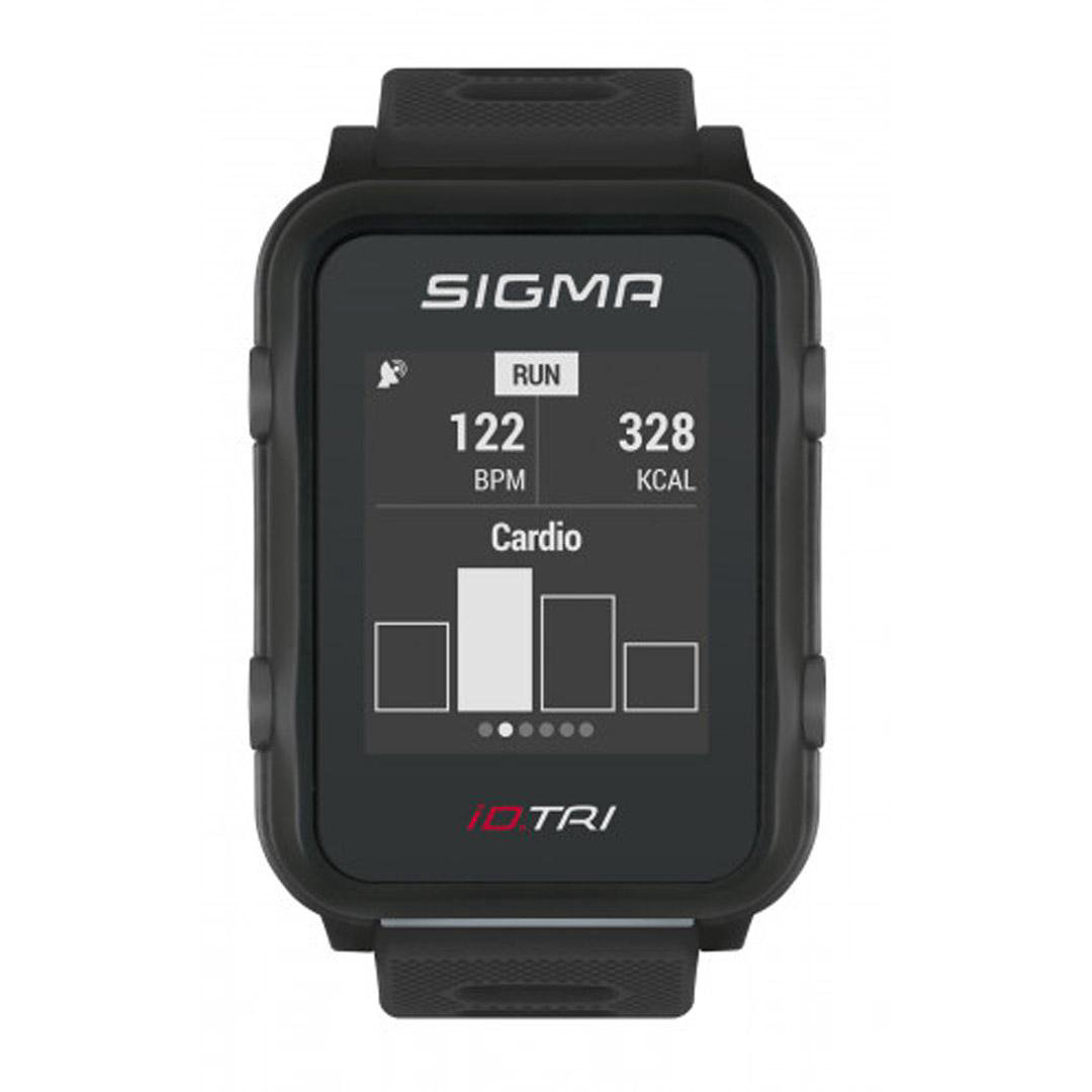 Спортивные часы Sigma Id. Tri 24200 Black купить,NaN