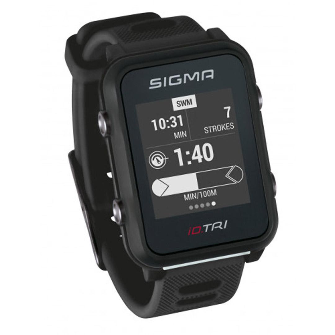 Спортивные часы Sigma Id. Tri 24200 Black