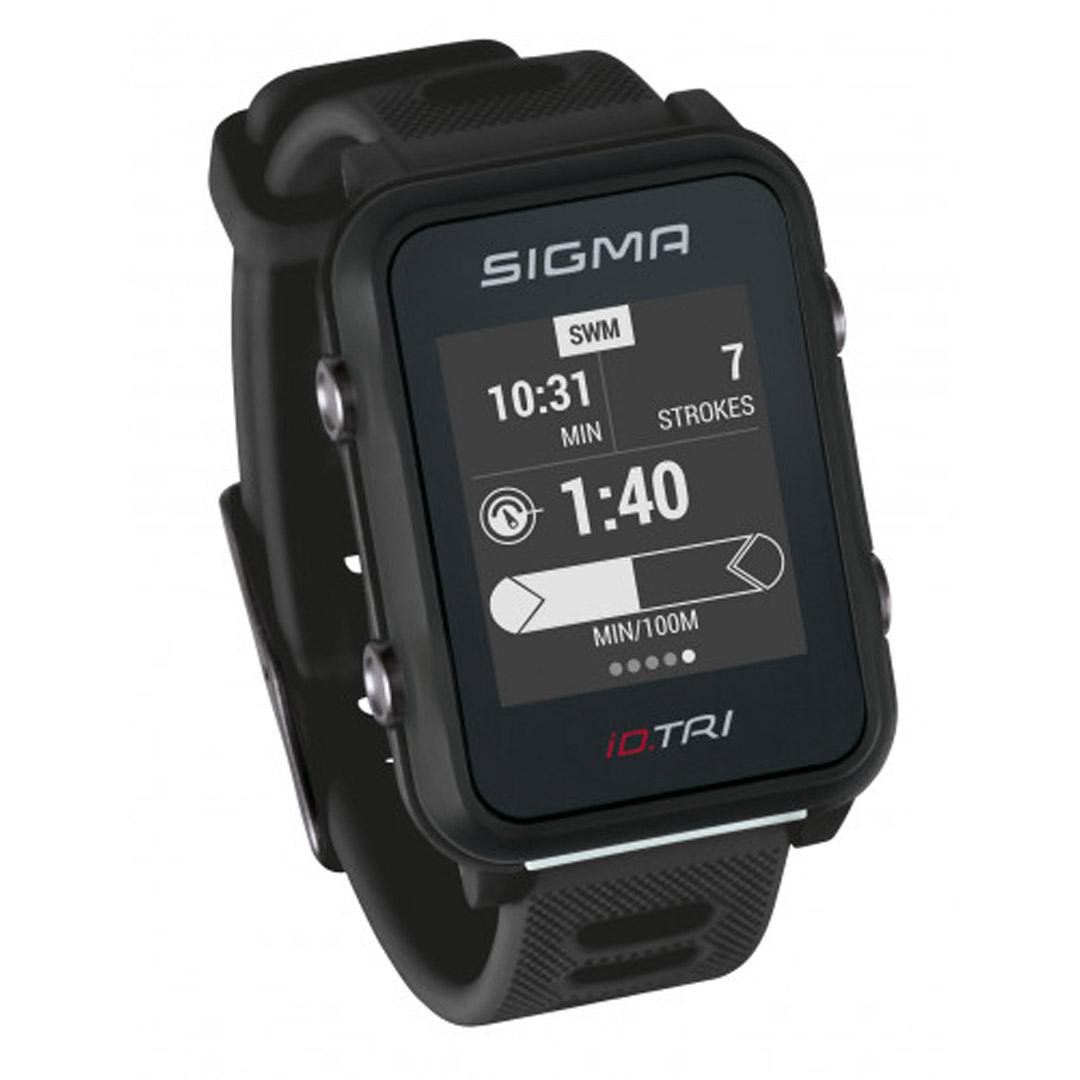 Спортивные часы Sigma Id. Tri 24200 Black купить,NaN