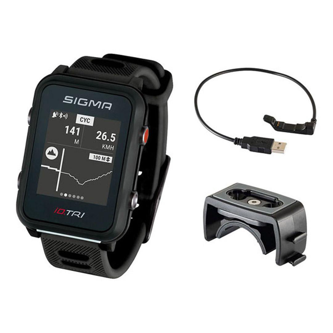 Спортивные часы Sigma Id. Tri 24200 Black купить,NaN