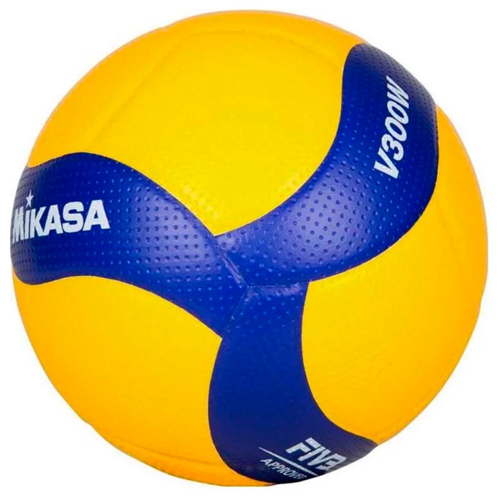 Мяч волейбольный Mikasa  V300W Fivb №5 желто-синий купить,NaN
