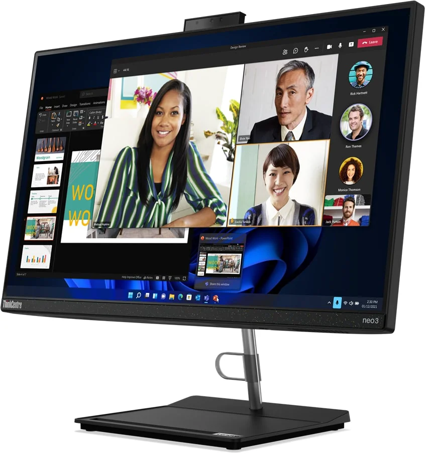 Моноблок Lenovo ThinkCentre Neo 30a 12CEA06K00 23.8" Black