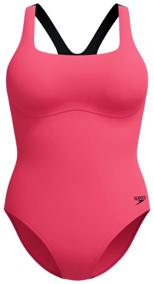 Купальник слитный Speedo розовый