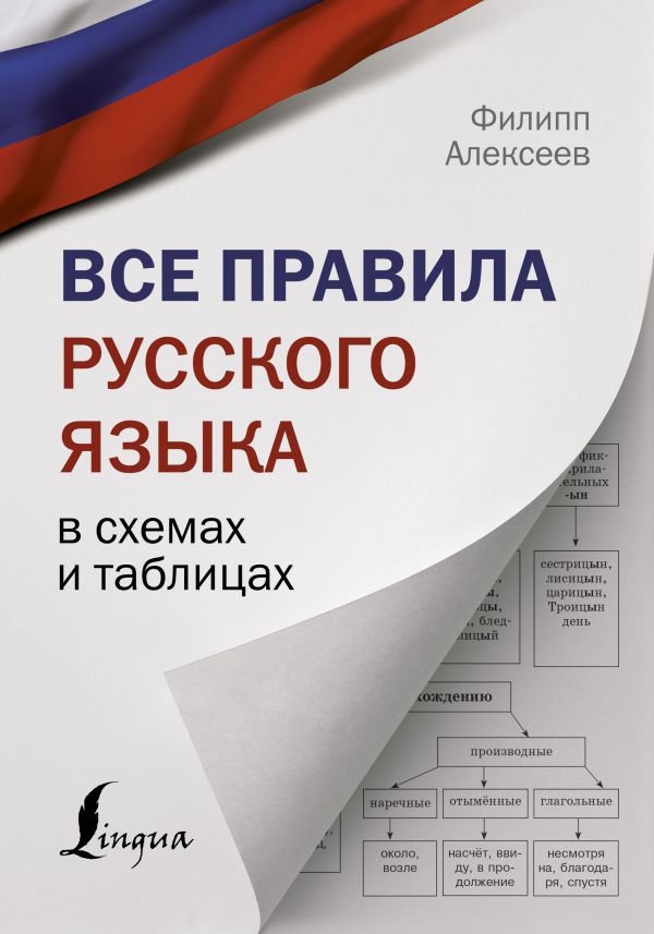 Учебная литература Алексеев Ф. С. Все правила русского языка в схемах и таблицах купить,NaN