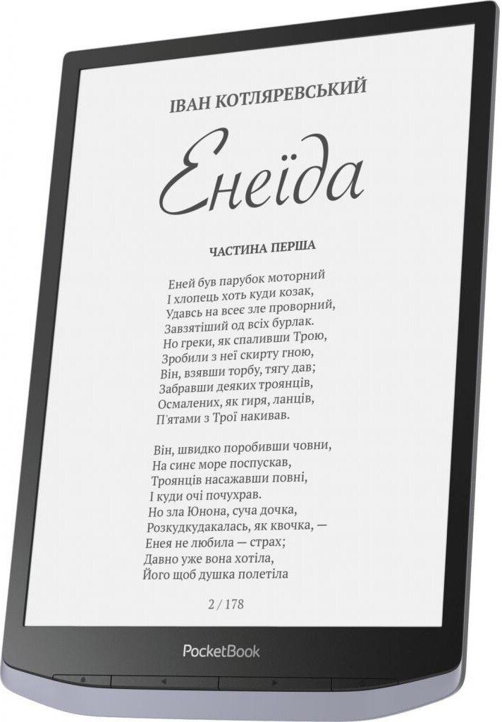 Электронная книга PocketBook PB1040-J-CIS серая купить,NaN