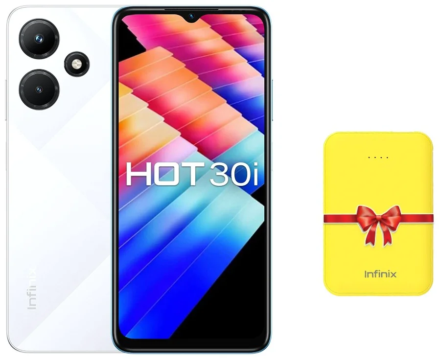 Смартфон Infinix Hot 30i 8/128Gb Diamond White + подарок купить,NaN